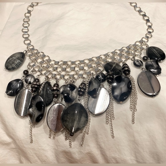Chunky beaded necklace - Picture 1 of 5